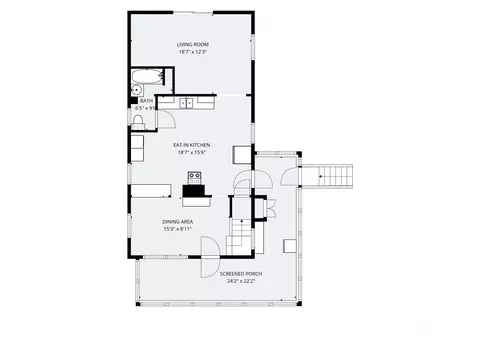 Floorplan - 119 Bond Brook Rd, Augusta, ME 04330 photo 5 of 6