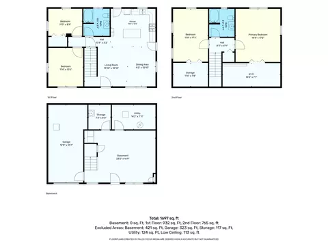 Floorplan - 503 Sandy Beach Rd, Danforth, ME 04424 photo 1 of 2
