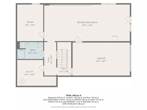 Floorplan - 26 Overlook Dr, Eustis, ME 04936 photo 1 of 3