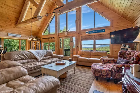 Living - 26 Overlook Dr, Eustis, ME 04936 photo 3 of 7