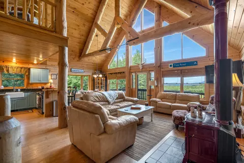 Living - 26 Overlook Dr, Eustis, ME 04936 photo 1 of 7