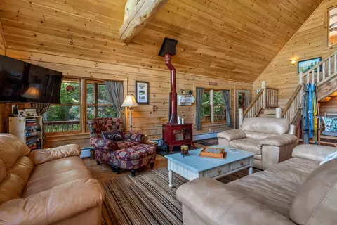 Living - 26 Overlook Dr, Eustis, ME 04936 photo 2 of 7