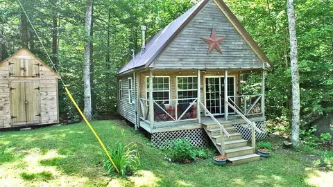 Exterior - 35 Sandy Beach Rd, Danforth, ME 04424 photo 15 of 16