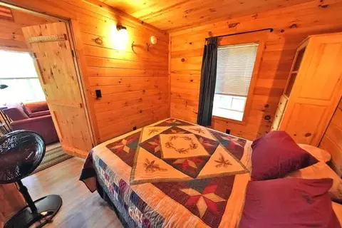 Bedroom - 35 Sandy Beach Rd, Danforth, ME 04424 photo 4 of 4