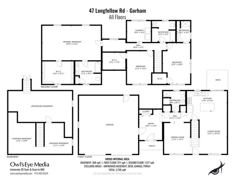Floorplan - 47 Longfellow Rd, Gorham, ME 04038 photo 1 of 4
