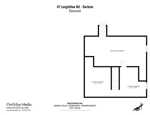 Floorplan - 47 Longfellow Rd, Gorham, ME 04038 photo 2 of 4