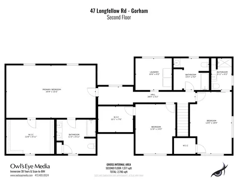 Floorplan - 47 Longfellow Rd, Gorham, ME 04038 photo 3 of 4