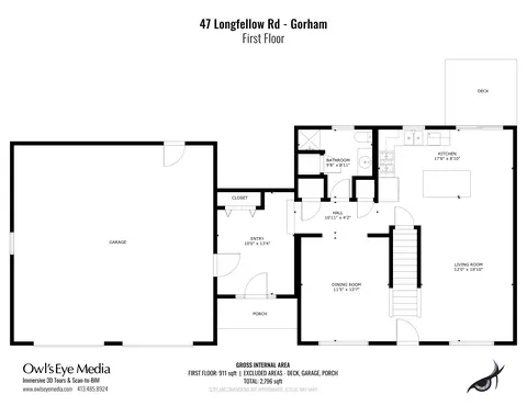 Floorplan - 47 Longfellow Rd, Gorham, ME 04038 photo 4 of 4
