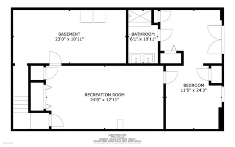 Floorplan - 27 Ruby Ridge Rd, Winthrop, ME 04364 photo 4 of 6