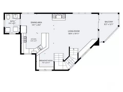 Floorplan - 21 Beach Plum Ln, Ogunquit, ME 03907 photo 2 of 3