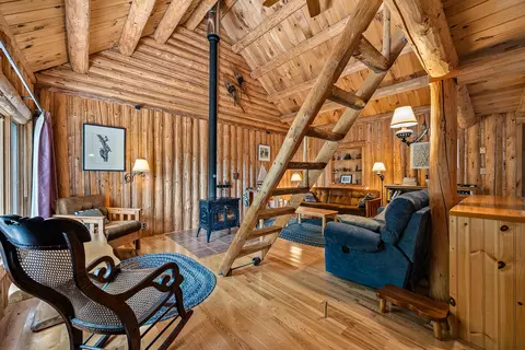 Living - 306 Birches Beach Rd, Rangeley, ME 04970 photo 3 of 7