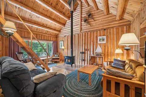 Living - 306 Birches Beach Rd, Rangeley, ME 04970 photo 4 of 7