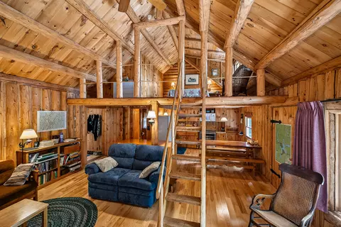 Living - 306 Birches Beach Rd, Rangeley, ME 04970 photo 5 of 7