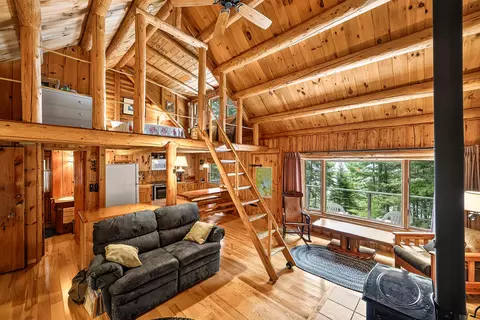 Living - 306 Birches Beach Rd, Rangeley, ME 04970 photo 6 of 7