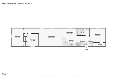 1635 Chapman Rd, Chapman, ME 04757