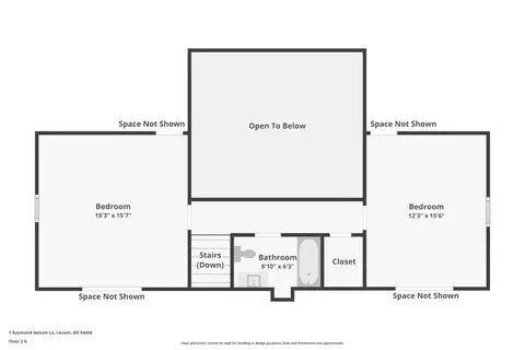 Floorplan - 1 Raymond Nelson Ln, Levant, ME 04456 photo 3 of 5