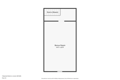 Floorplan - 1 Raymond Nelson Ln, Levant, ME 04456 photo 5 of 5