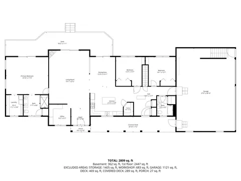 Floorplan - 5 Leander Ln, Casco, ME 04015 photo 1 of 4