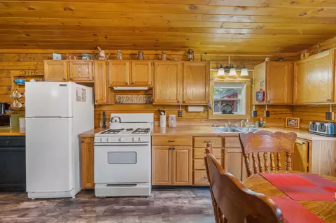 Kitchen - 130 Schoolbus Rd, Mount Chase, ME 04765 photo 2 of 3