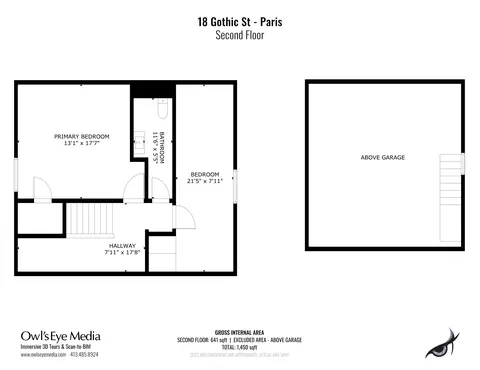 Floorplan - 18 Gothic St, Paris, ME 04281 photo 2 of 3