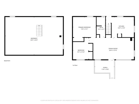Floorplan - 174 Davis Rd, Fairfield, ME 04937 photo 1 of 2