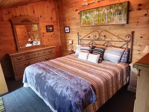 Bedroom - 214 Sandy Beach Rd, Danforth, ME 04424 photo 4 of 4