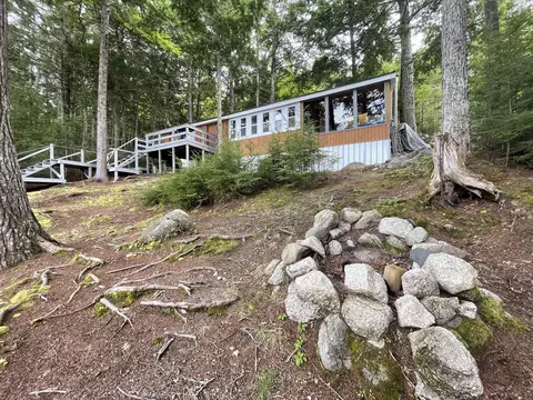 Exterior - 214 Sandy Beach Rd, Danforth, ME 04424 photo 2 of 5