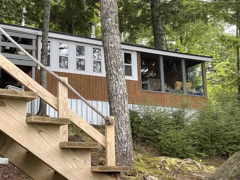 Exterior - 214 Sandy Beach Rd, Danforth, ME 04424 photo 4 of 5