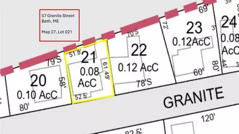 Floorplan - 57 Granite St, Bath, ME 04530 photo 6 of 6