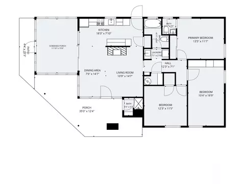 Floorplan - 31 Moorview Ave, Ogunquit, ME 03907 photo 1 of 1