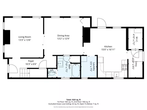 Floorplan - 498 Washington St, Bath, ME 04530 photo 1 of 2