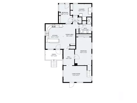 Floorplan - 32 King St, Waterville, ME 04901 photo 1 of 2