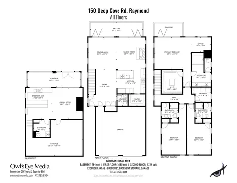 Floorplan - 150 153 Deep Cove Rd, Raymond, ME 04071 photo 4 of 5
