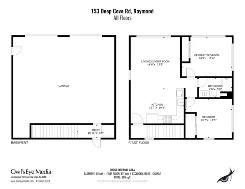 Floorplan - 150 153 Deep Cove Rd, Raymond, ME 04071 photo 5 of 5