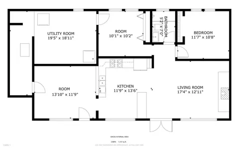 Floorplan - 89 Windemere Ln, Unity, ME 04988 photo 1 of 1