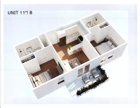 Floorplan - 724 Main St #117B, Ogunquit, ME 03907 photo 1 of 1