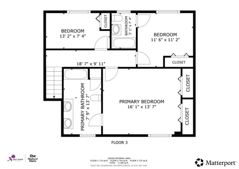 Floorplan - 74 Smith Rd, Hermon, ME 04401 photo 2 of 3