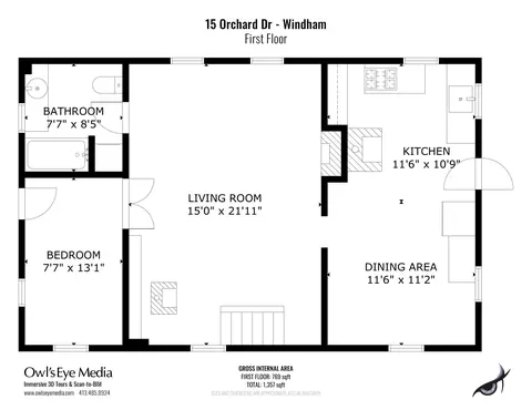 Floorplan - 15 Orchard Rd, Windham, ME 04062 photo 2 of 3