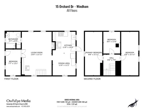 Floorplan - 15 Orchard Rd, Windham, ME 04062 photo 1 of 3