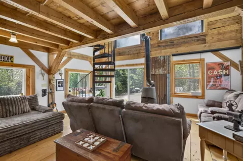 Living - 40 Patrick Mountain Ln, Washington, ME 04574 photo 4 of 8
