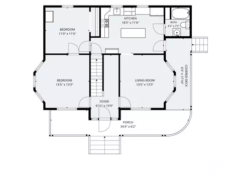 Floorplan - 34 Oak St, Springvale, ME 04083 photo 1 of 6