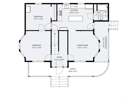 Floorplan - 34 Oak St, Springvale, ME 04083 photo 4 of 6