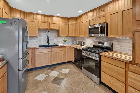 Kitchen - 551 E Sangerville Rd, Sangerville, ME 04479 photo 3 of 4