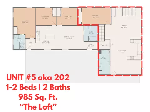 Floorplan - 7 Mill St #5, Springvale, ME 04083 photo 1 of 4