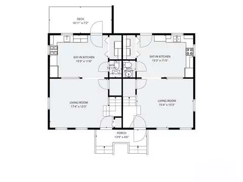 Floorplan - 166 Campbell Pond Rd, West Bath, ME 04530 photo 2 of 3