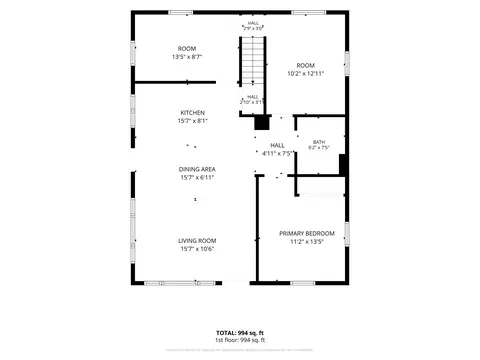 Floorplan - 6 Brooks St, Orono, ME 04473 photo 2 of 2
