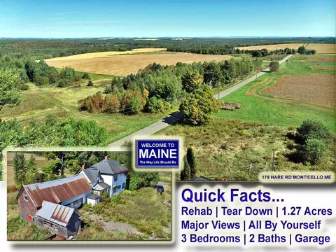 179 Hare Rd, Monticello, ME 04760