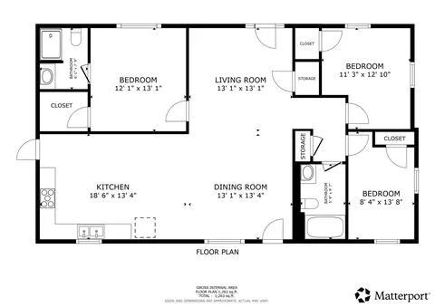 Floorplan - 428 Works Rd, Jackson, ME 04921 photo 2 of 2