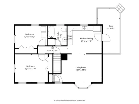 Floorplan - 57 Depot Rd, Gray, ME 04039 photo 3 of 4