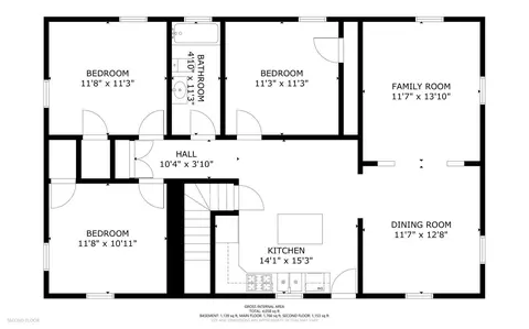 Floorplan - 124 Silver St, Waterville, ME 04901 photo 2 of 3